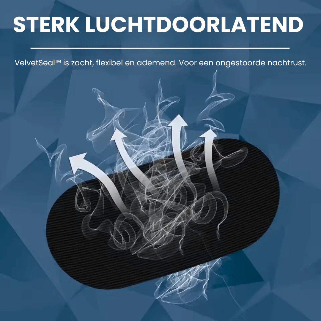 VelvetSeal™ | Mondtape voor betere slaap