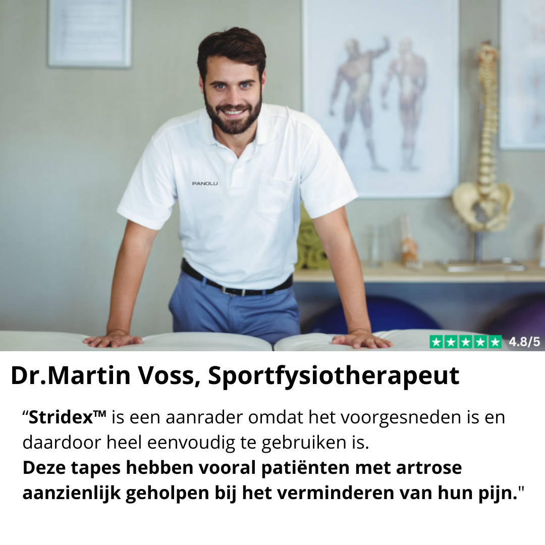 Stridex™ Knietape |  Vandaag 5+5 gratis!