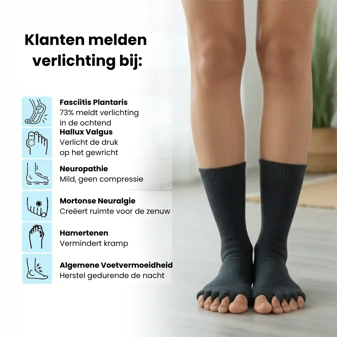 ToeHuggies™ | Teencorrectie Sokken
