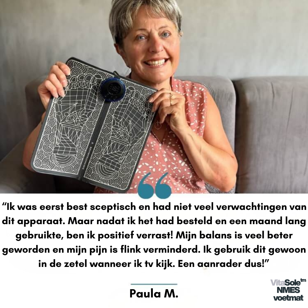 VitaSole NMES Mat - De Slimme voetmat tegen pijn - Nu 50% korting!