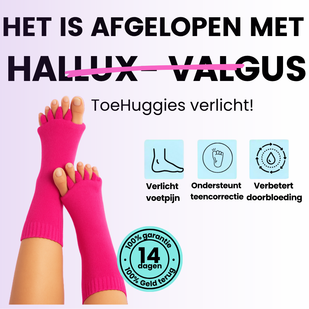 ToeHuggies™ | Teencorrectie Sokken