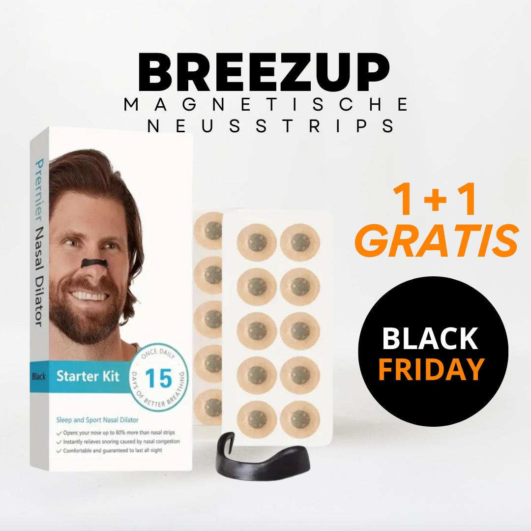 BreezUp™ - Magnetische neusstrips