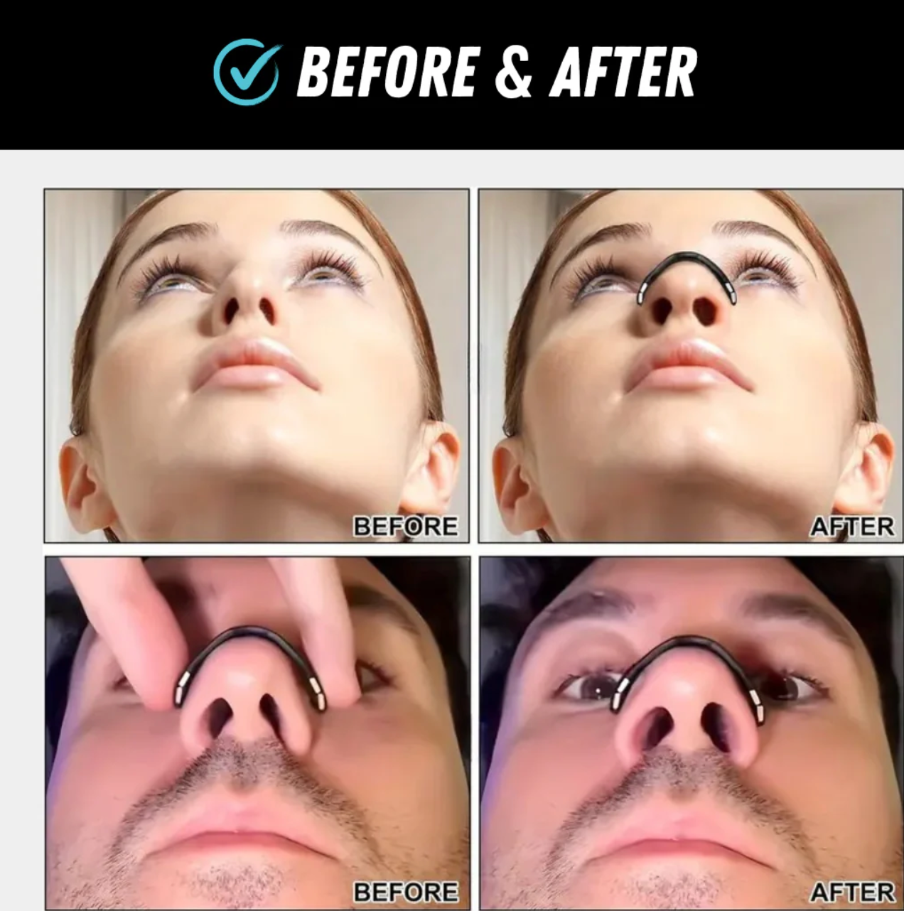 BreezUp™ - Magnetische neusstrips